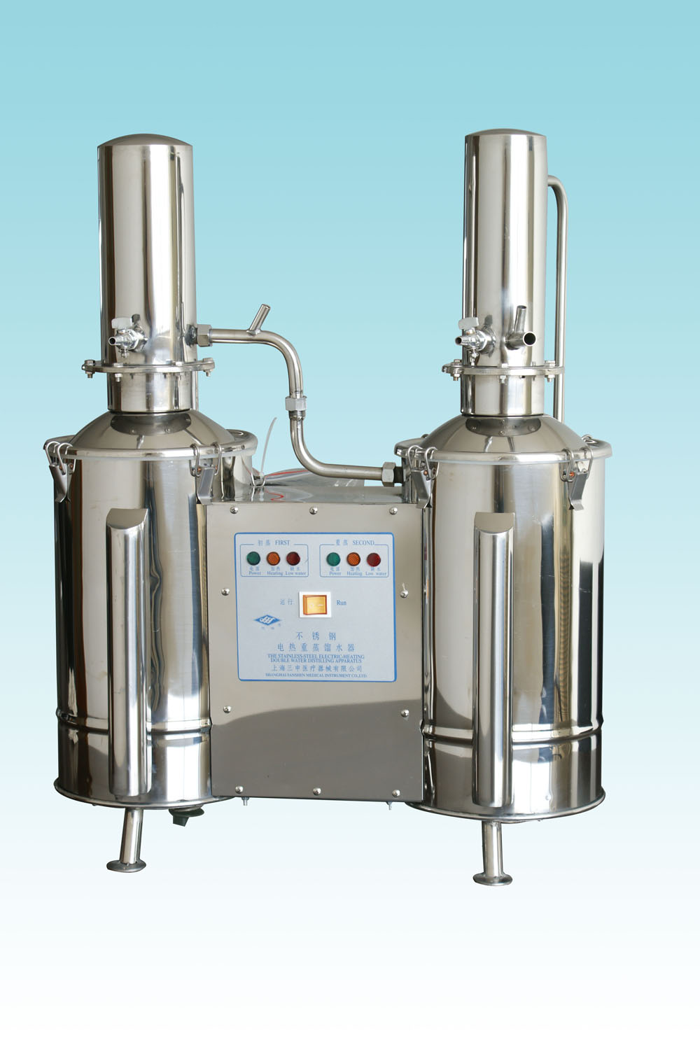 三申DZ20C不锈钢电热蒸馏水器(重蒸)