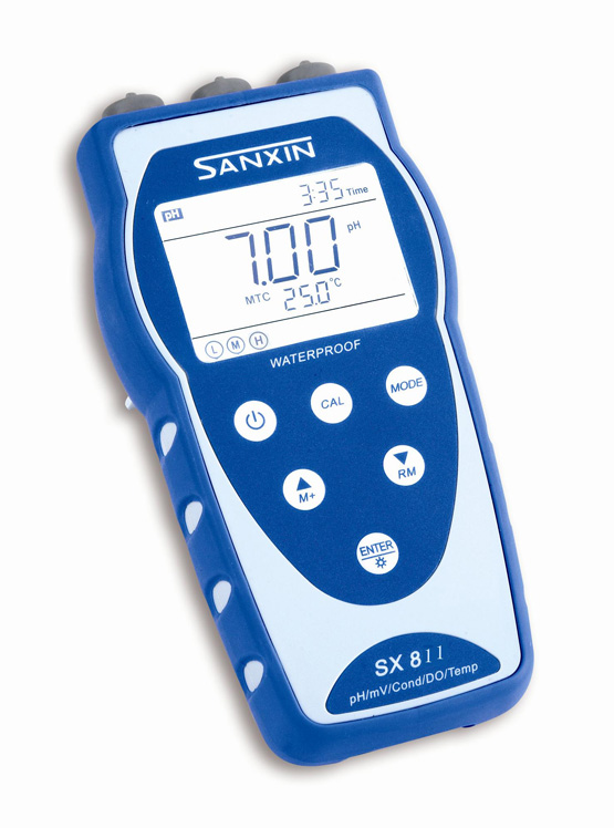 三信SX823便携式pH/电导率仪